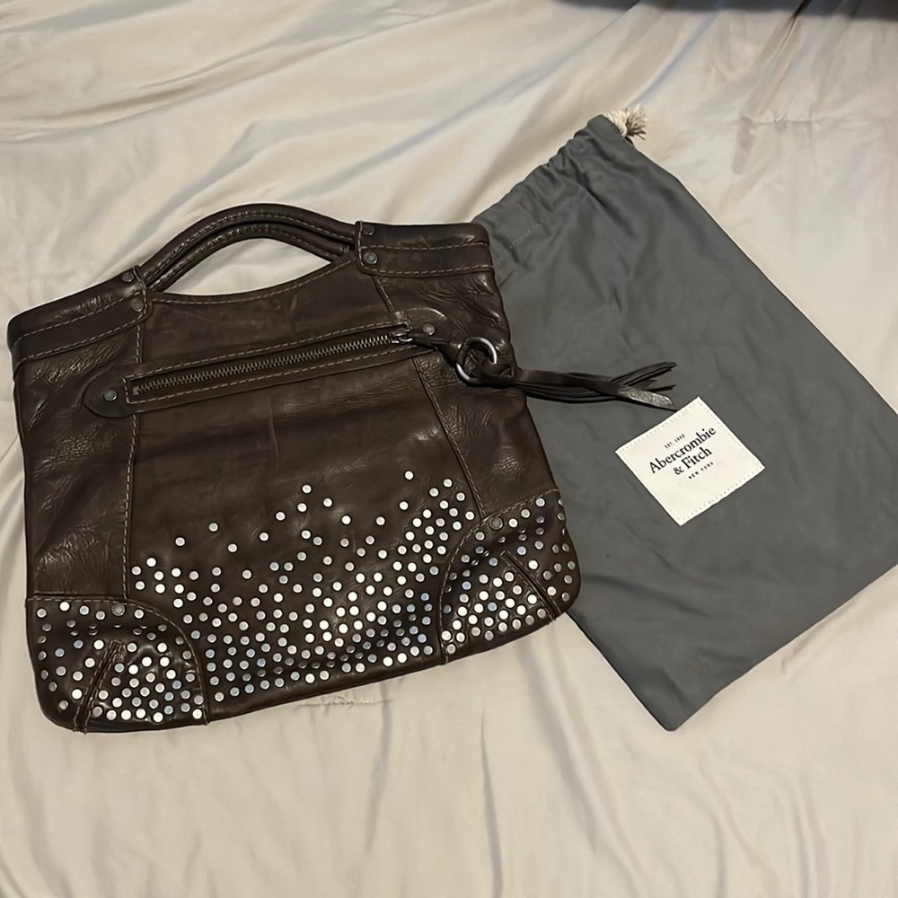Abercrombie and Fitch Leather Clutch